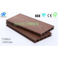 High Strength & Low Expansion Bi-Color WPC Decking with Waterproof, UV Resistance etc.